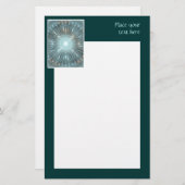 Kerstkathedraal Briefpapier (Voorkant / Achterkant)