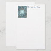 Kerstkathedraal Briefpapier (Voorkant / Achterkant)