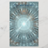 Kerstkathedraal Briefpapier (Voorkant)