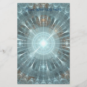 Kerstkathedraal Briefpapier