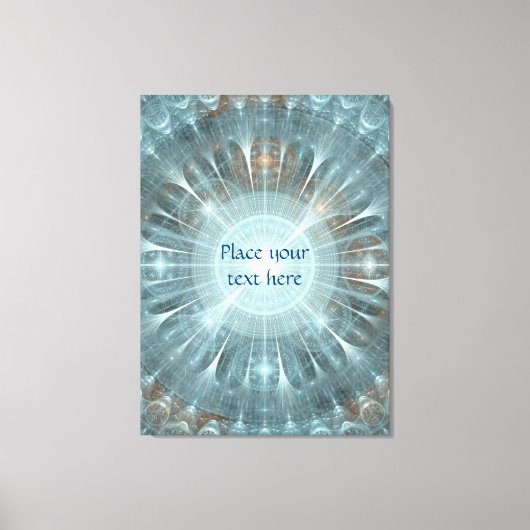 Kerstkathedraal Canvas Afdruk (Voorkant)