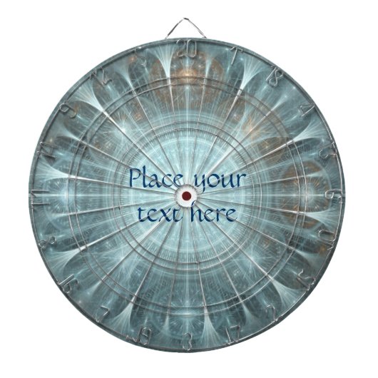 Kerstkathedraal Dartbord (Voorkant)