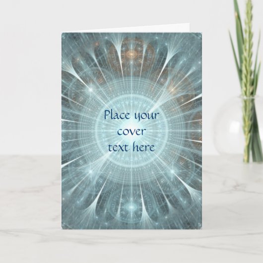 Kerstkathedraal Feestdagen Kaart (Voorkant)