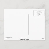 kerstkathedraal feestdagenkaart (Achterkant)