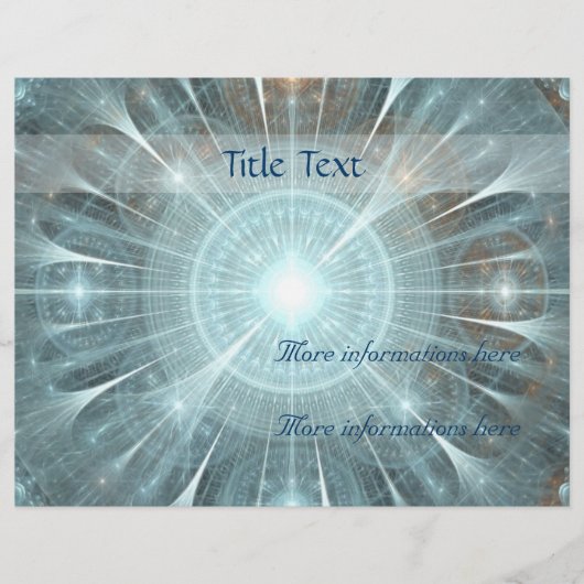 Kerstkathedraal Flyer (Voorkant)