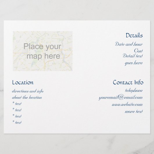 Kerstkathedraal Flyer (Achterkant)