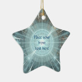 Kerstkathedraal Keramisch Ornament (Rechts)