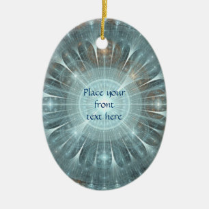 Kerstkathedraal Keramisch Ornament