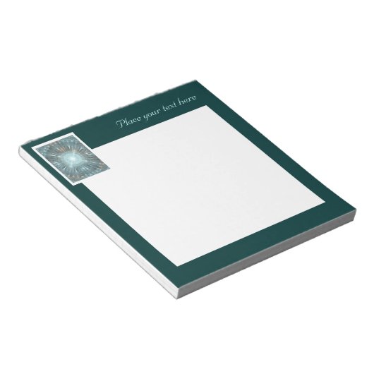 Kerstkathedraal Notitieblok (Schuin)