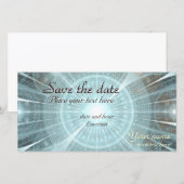 Kerstkathedraal Save The Date (Voorkant / Achterkant)