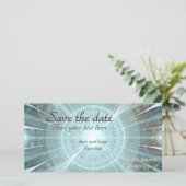 Kerstkathedraal Save The Date (Staand voorkant)