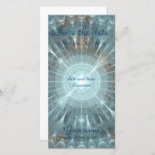 Kerstkathedraal Save The Date (Voorkant / Achterkant)