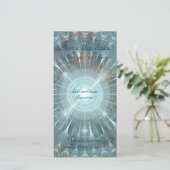 Kerstkathedraal Save The Date (Staand voorkant)