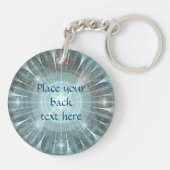 Kerstkathedraal Sleutelhanger (Achterkant)