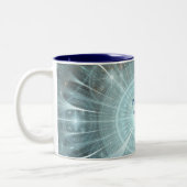 Kerstkathedraal Tweekleurige Koffiemok (Links)