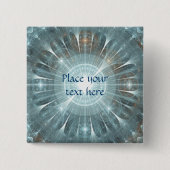 Kerstkathedraal Vierkante Button 5,1 Cm (Voorkant)