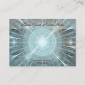 Kerstkathedraal Visitekaartje (Voorkant)