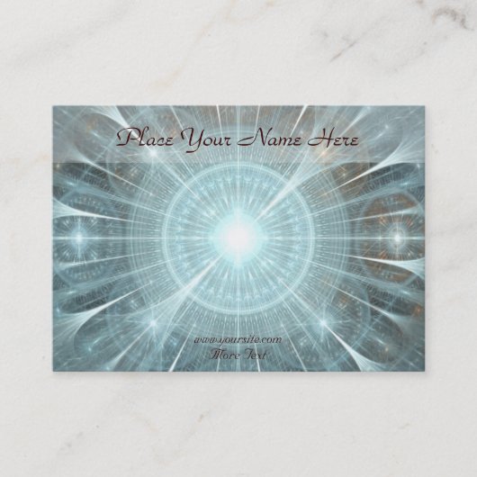 Kerstkathedraal Visitekaartje (Voorkant)