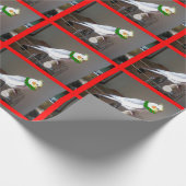 kerstkatielwandelpapier cadeaupapier (Hoek)