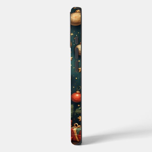 Kerstkatje Case-Mate iPhone case (Achterkant / Links)