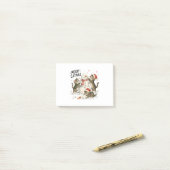 Kerstkatjes Bouwen Sneeuwman Post-it® Notes (Op bureau)