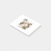Kerstkatjes Bouwen Sneeuwman Post-it® Notes (Schuin)