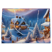 kerstkatoen groot cadeauzakje (Voorkant)