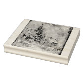 kerstkatoen rubberstempel (Stempel)