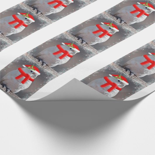 kerstkatoenpapier cadeaupapier (Hoek)