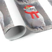 kerstkatoenpapier cadeaupapier (Rol Hoek)