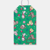 kerstkatten cadeaulabel (Achterkant)