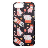 kerstkatten Case-Mate iPhone case (Achterkant)