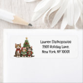 kerstkatten etiket (Insitu)