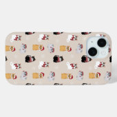 Kerstkatten Festiviteit Patroon Case-Mate iPhone Case (Achterkant (horizontaal))