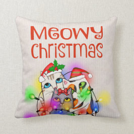 Kerstkatten Funny Holiday Sierkussen