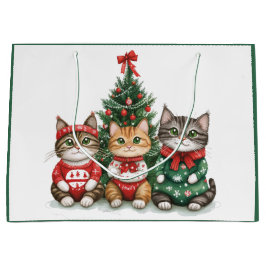 kerstkatten groot cadeauzakje