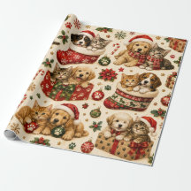 Kerstkatten & Honden Vakantiepatroon