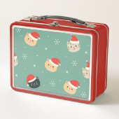 Kerstkatten in Santa Hats Patroon (Voorkant)