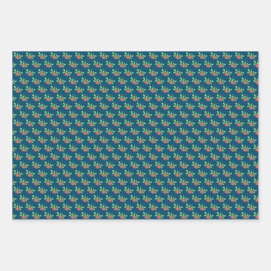 kerstkatten inpakpapier vel (Voorkant 2)