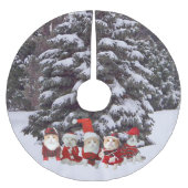 Kerstkatten/Katten Kerstboom Rok (Voorkant)