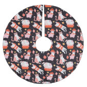 kerstkatten kerstboom rok (Voorkant)