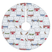 kerstkatten kerstboom rok (Voorkant)