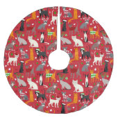 kerstkatten kerstboom rok (Voorkant)