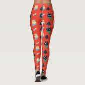 kerstKatten Leggings (Achterkant)
