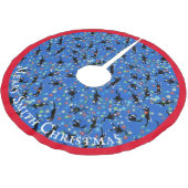 kerstkatten met lichtgewicht kerstboom rok (Gekanteld)