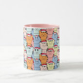 kerstkatten mok (Midden)