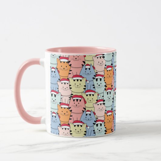 kerstkatten mok (Links)