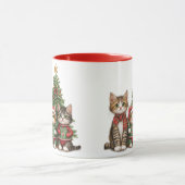 kerstkatten mok (Midden)