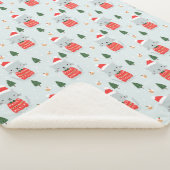 kerstkatten sherpa deken (3/4)