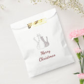 Kerstkatten tekenen Schattigee Katten Bedankzakje (Gezegeld)